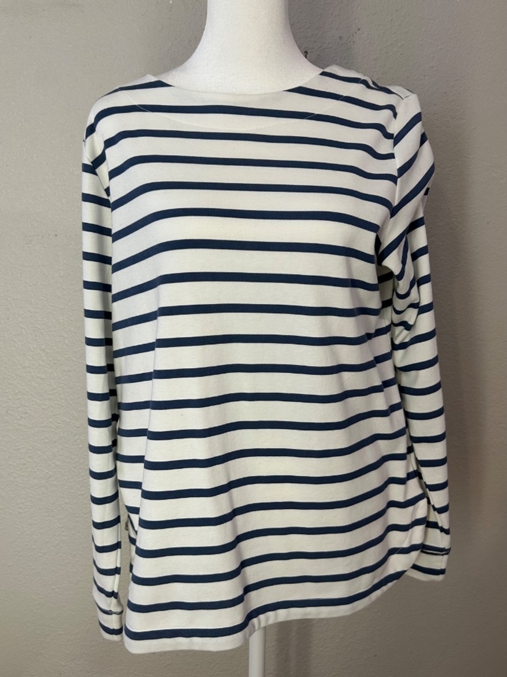 Croft & Barrow striped long sleeve nautical top